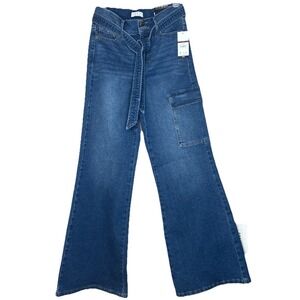 Sofia by Sofia Vergara Jeans Blue  Margot Wide Leg Women Size 4 Super High Rise